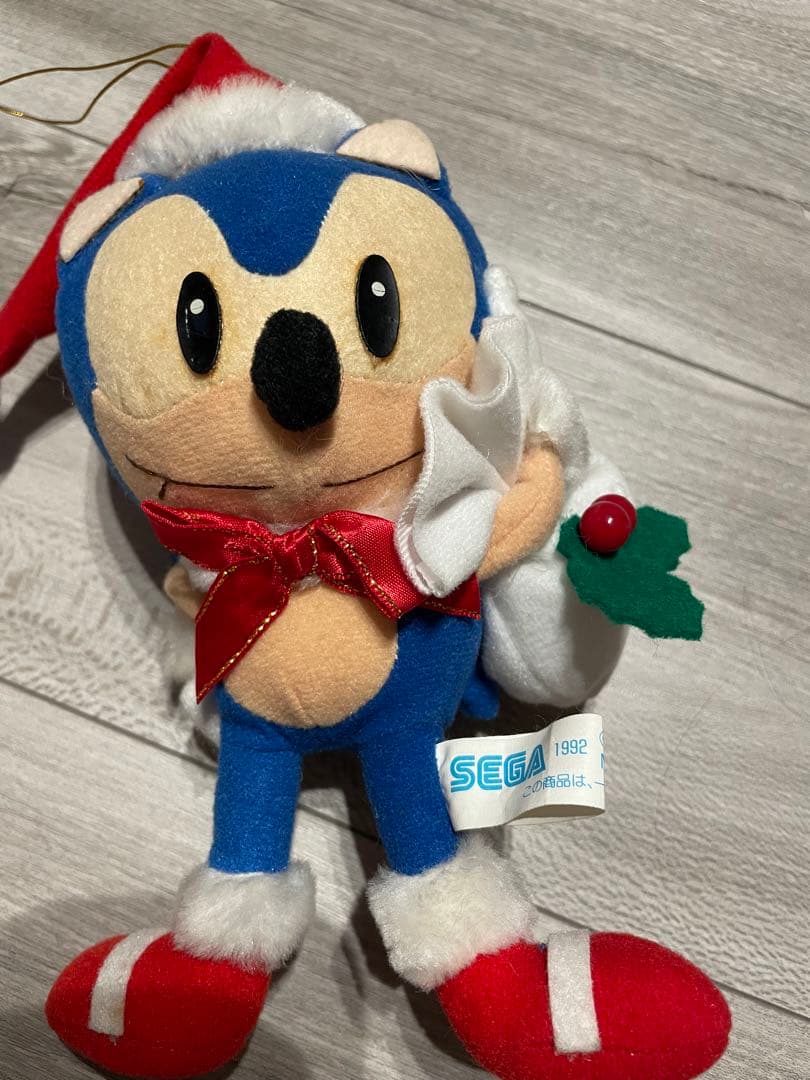 【非売品】セガ　ソニック・ザ・ヘッジホッグ　サンタ3体セット