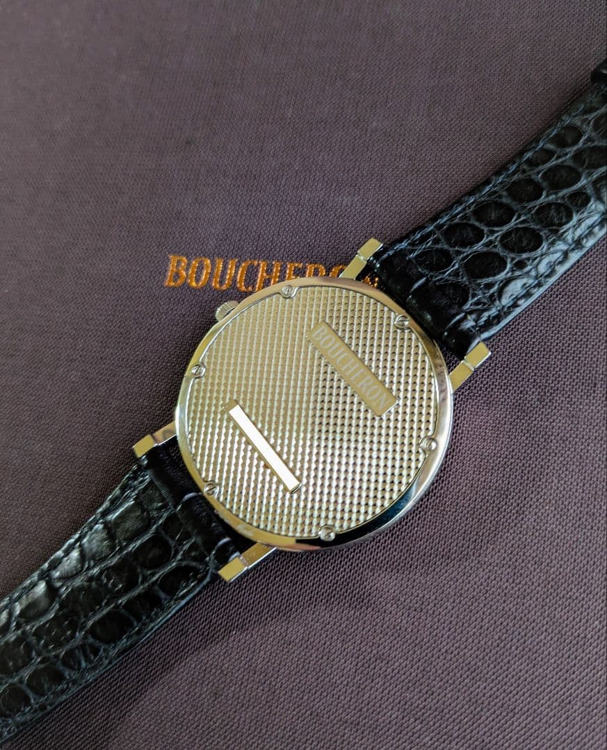 ブシュロン ロンド メンズ クロー·ド·パリ 付属品有 美品