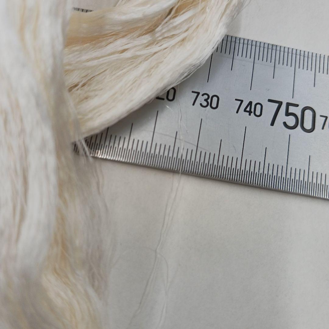 たぬき極細糸、黄色絹糸セット