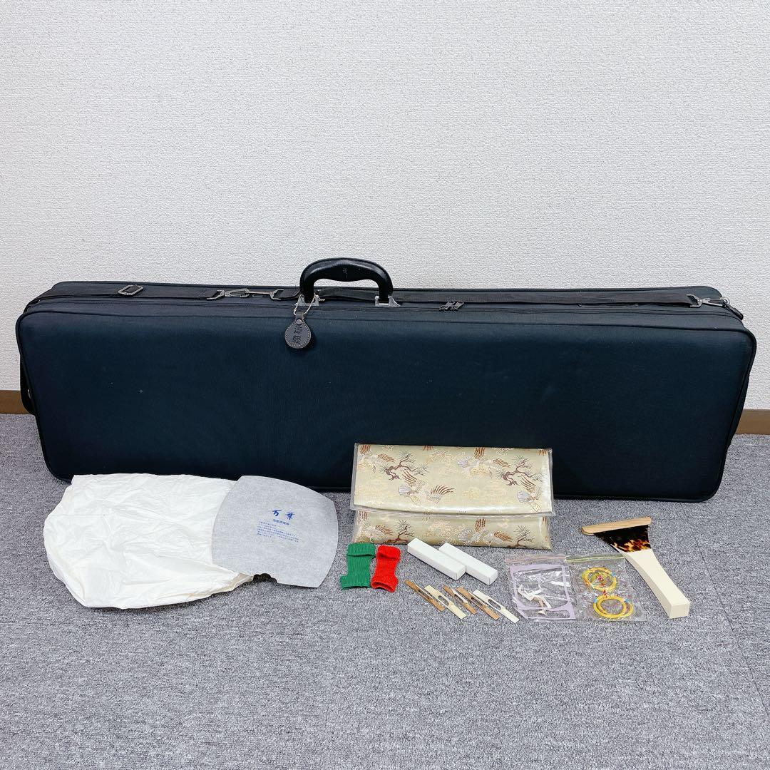 津軽三味線 紅木 太棹 綾杉胴 子持ち綾杉　2本溝