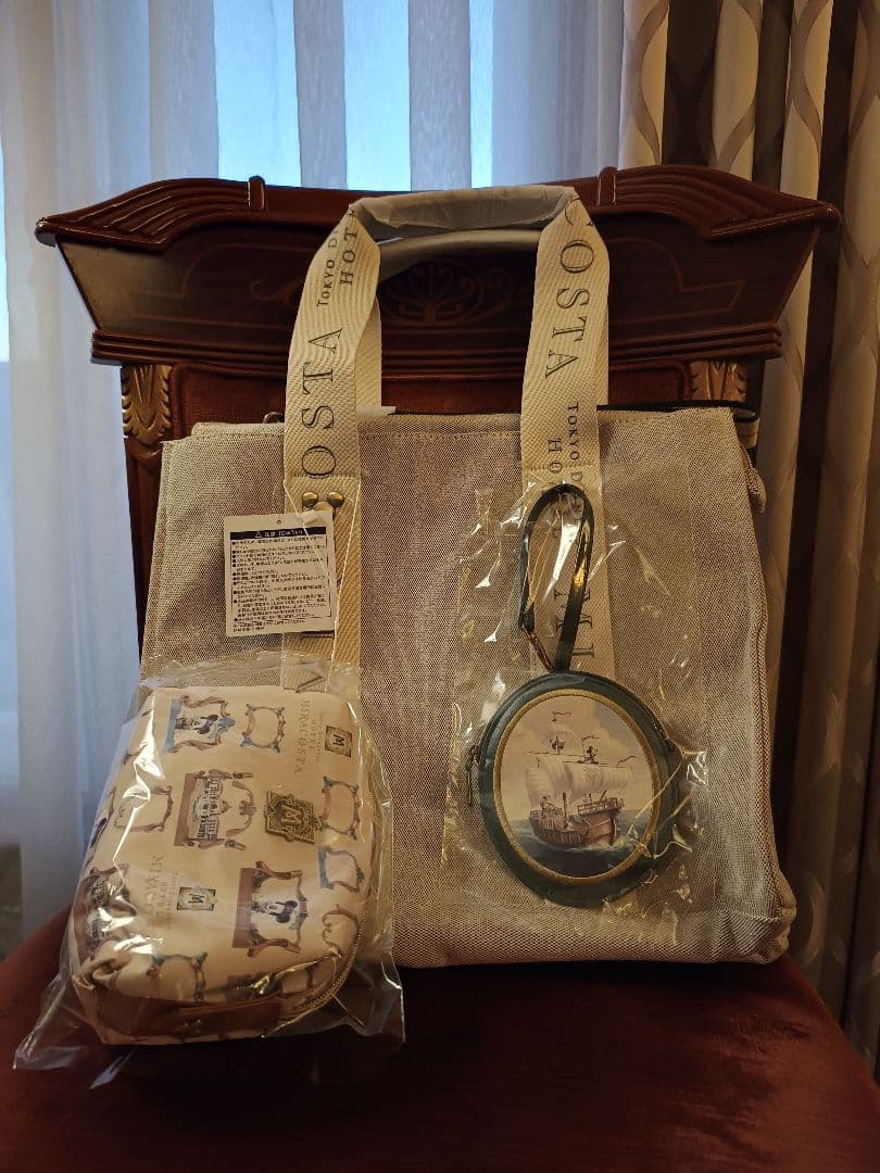 エクスクルーシブ ミラコスタ トートバッグ ケース ポーチ ディズニー