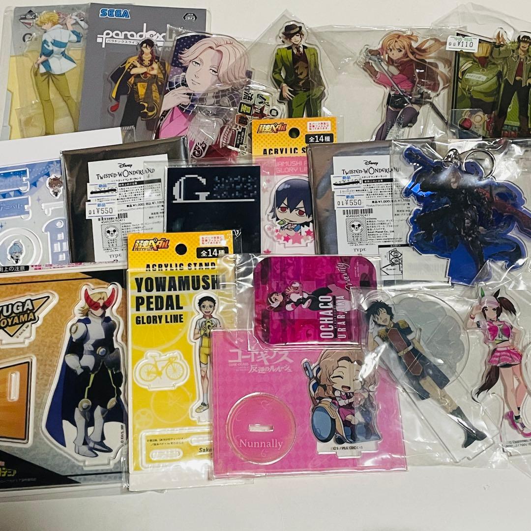 ノンジャンルアニメ雑貨アクリルスタンド　約170個以上まとめ売り　大量セット