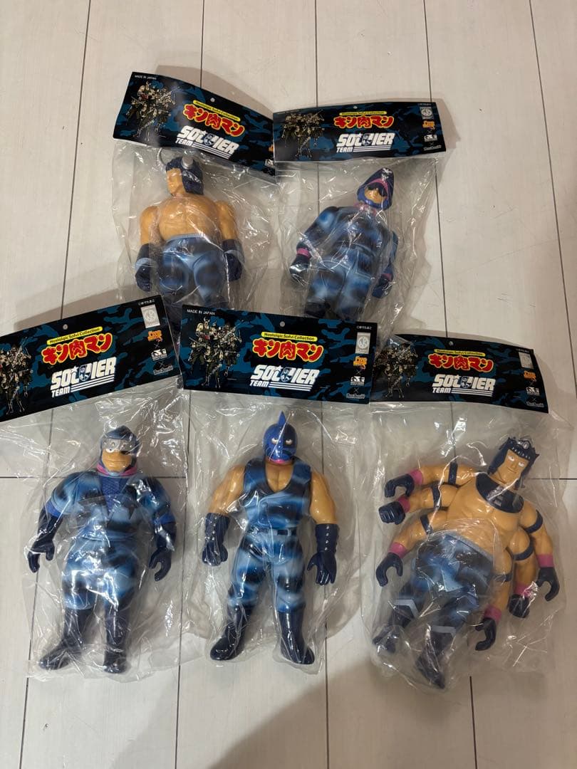 キン肉マン　ファイブスタートイ フィギュア　ソルジャー　チーム　超人血盟軍