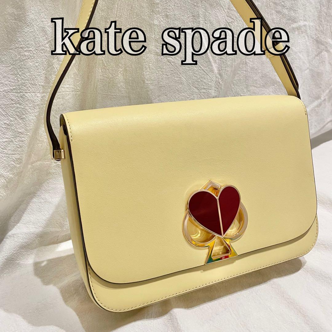 ✨️極希少品 ケイトスペード ショルダーバッグ ニコラ ツイストロック イエロー