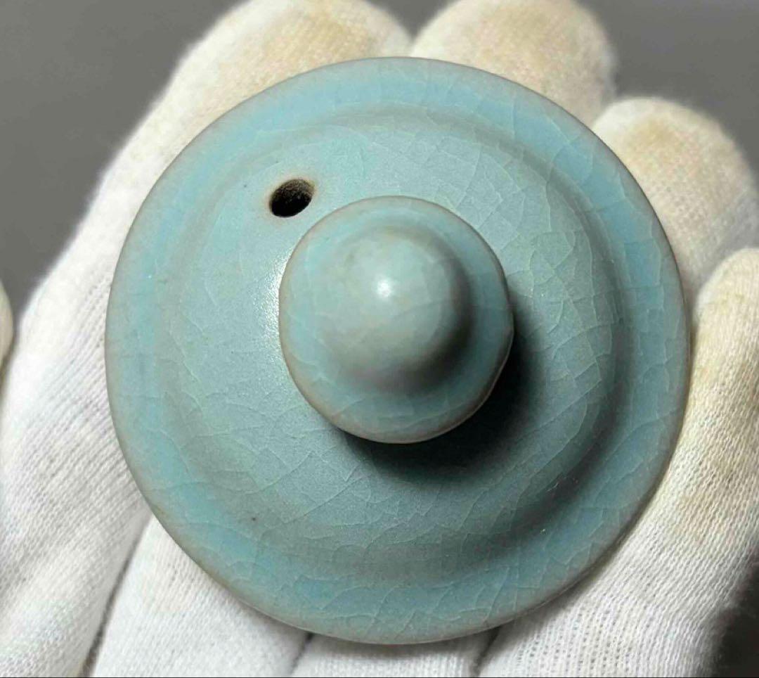 中国 三つ足水注　f2260117