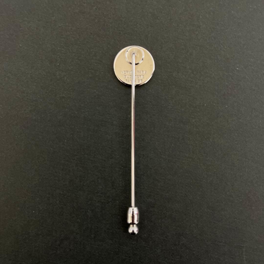 【極美品】エルメス　セリエ　シルバー ピンブローチ　ピンバッチ