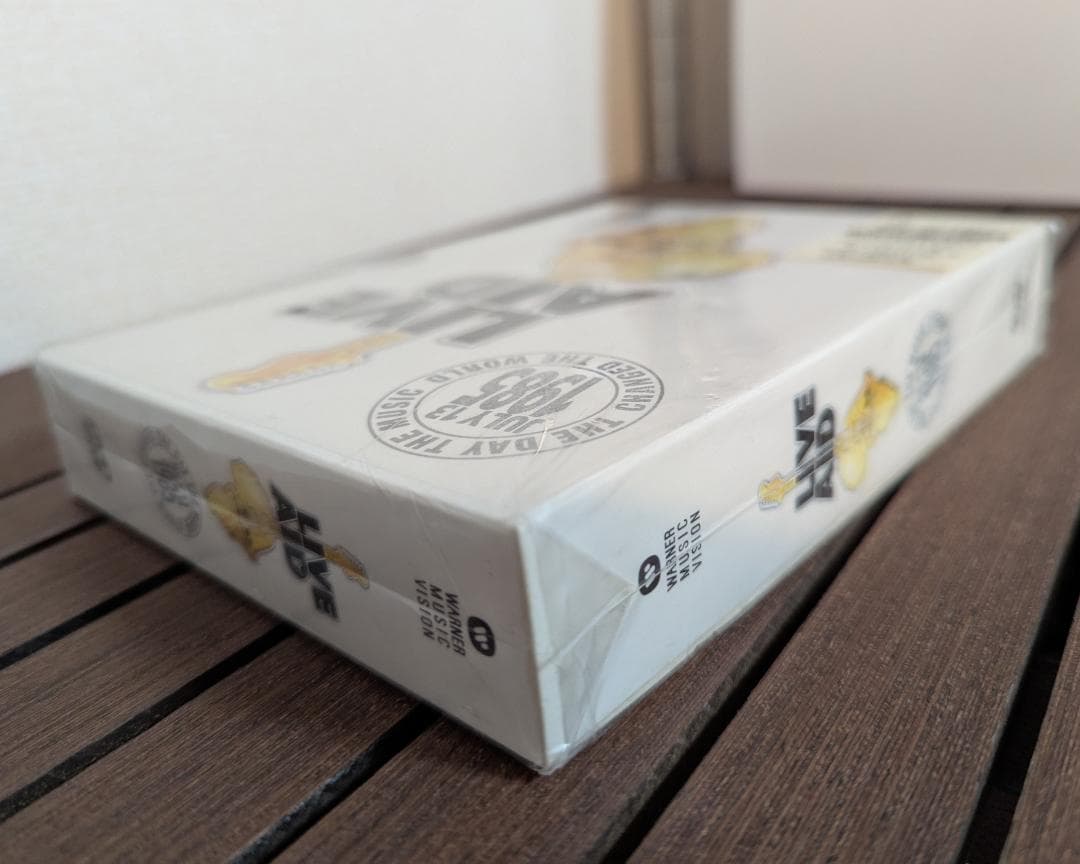 【ほぼ新品】LIVE AID ライヴ・エイド DVD4枚組 初回限定BOX