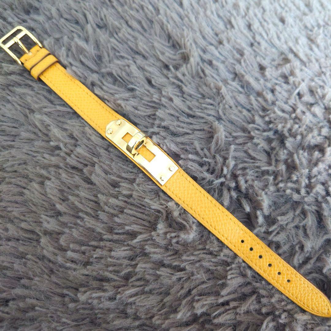チコたん 美品 エルメス ケリーウォッチ　革ベルト