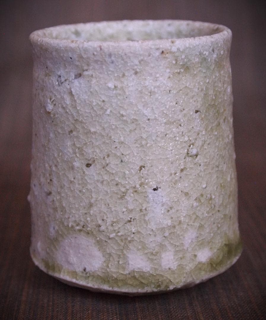 人気作家★辻村唯【師＆父：辻村史郎】★自然釉（窯変）湯のみBB