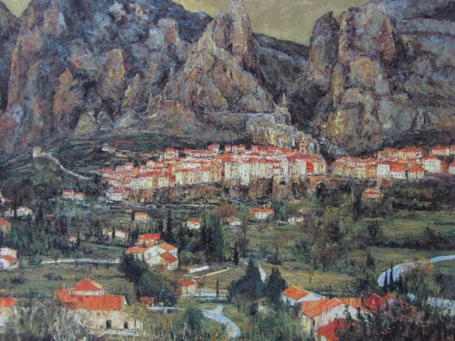 嶋津俊則、【ムスキール・サンマリー】、希少な画集画