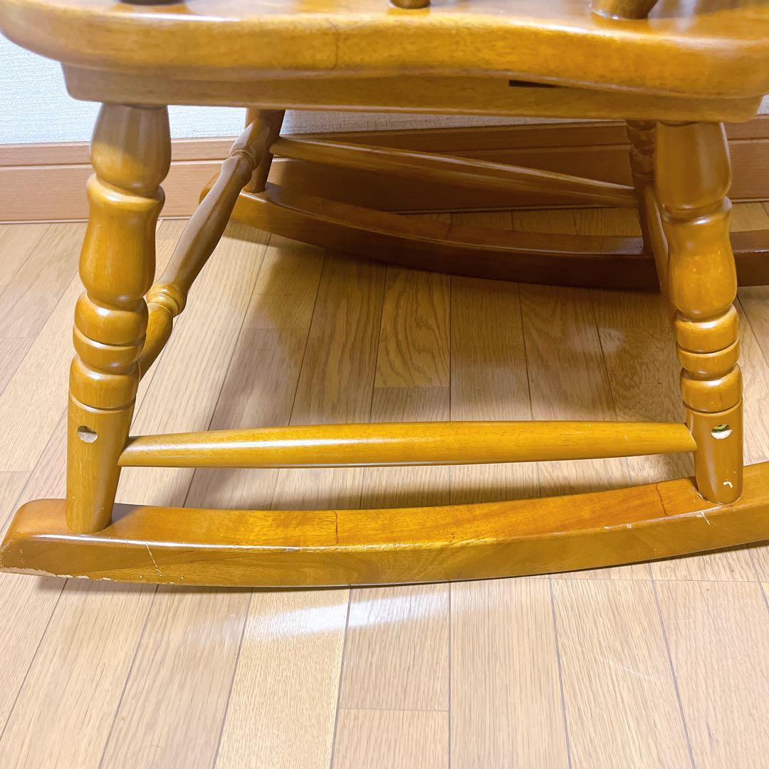 ロッキングチェア アームチェア 椅子 チェア 木製 ビンテージ カントリー