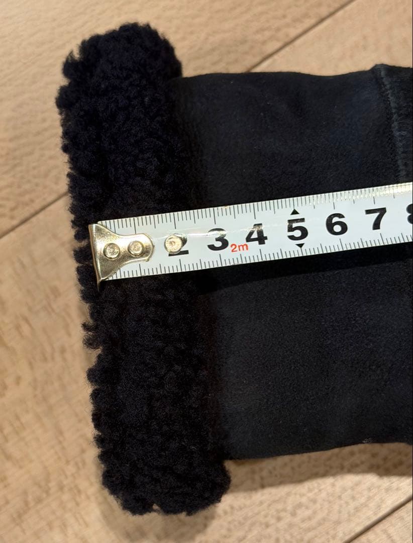 RHC ロンハーマン リアルムートン　ダッフルコートフード付き　ネイビー　M