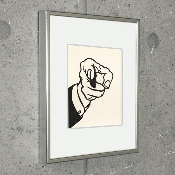 限定マット額装品/ロイ・リキテンスタイン Amerikansk Pop