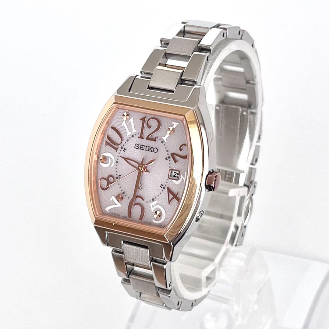 セイコー SEIKO ルキア レディース 腕時計 稼働 電波ソーラー s2208