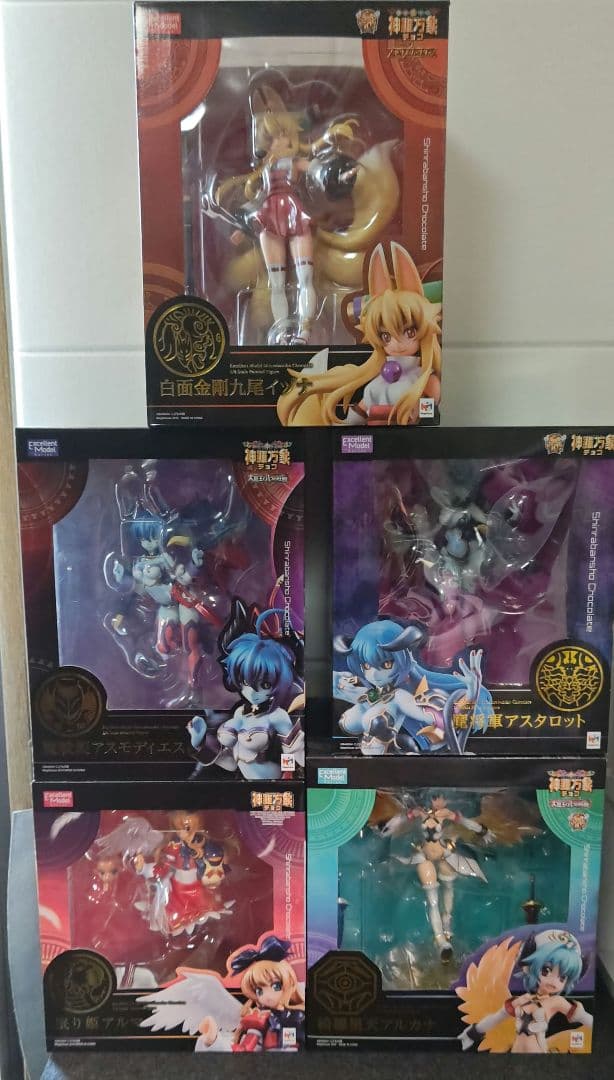 【商品説明欄をご確認ください】神羅万象　フィギュア5点セット