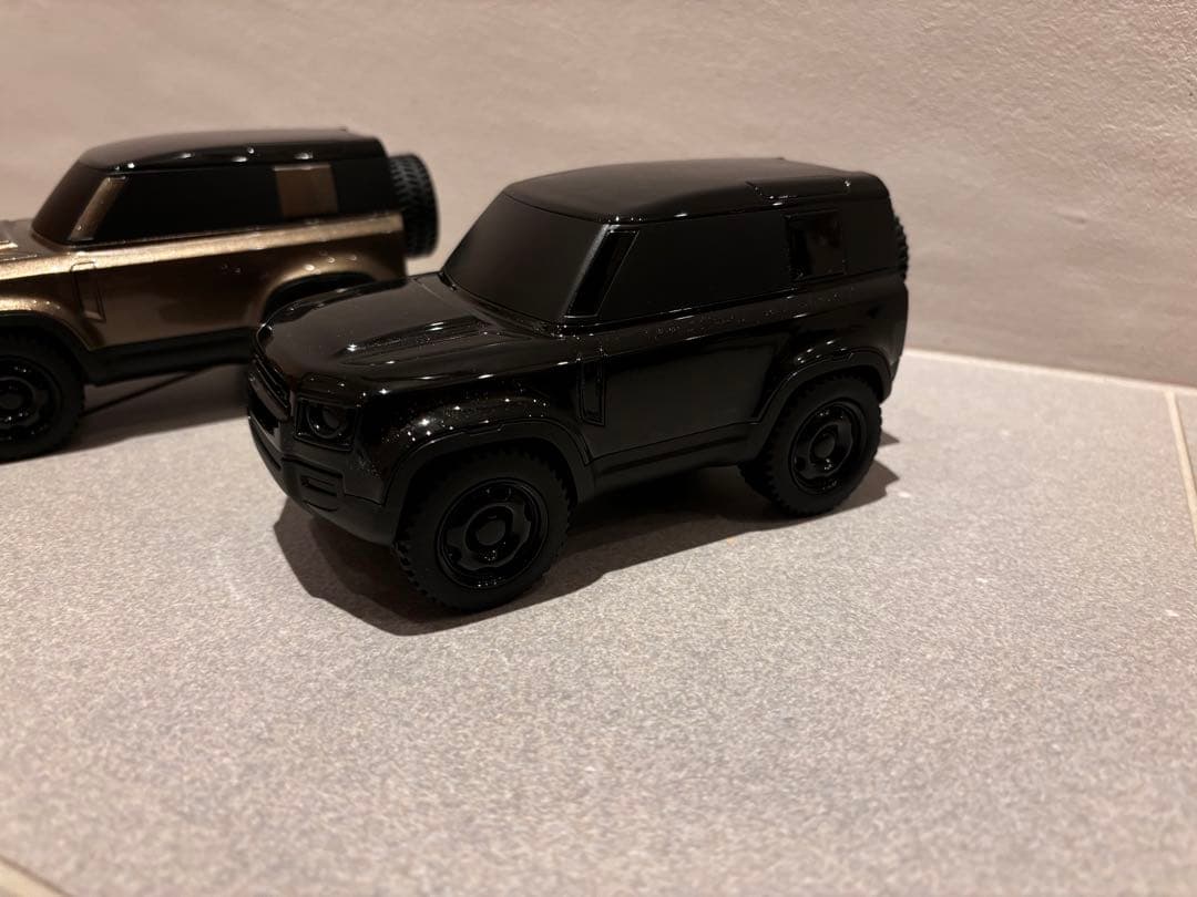 ランドローバー純正品　ディフェンダーミニチュア希少品　ブラック