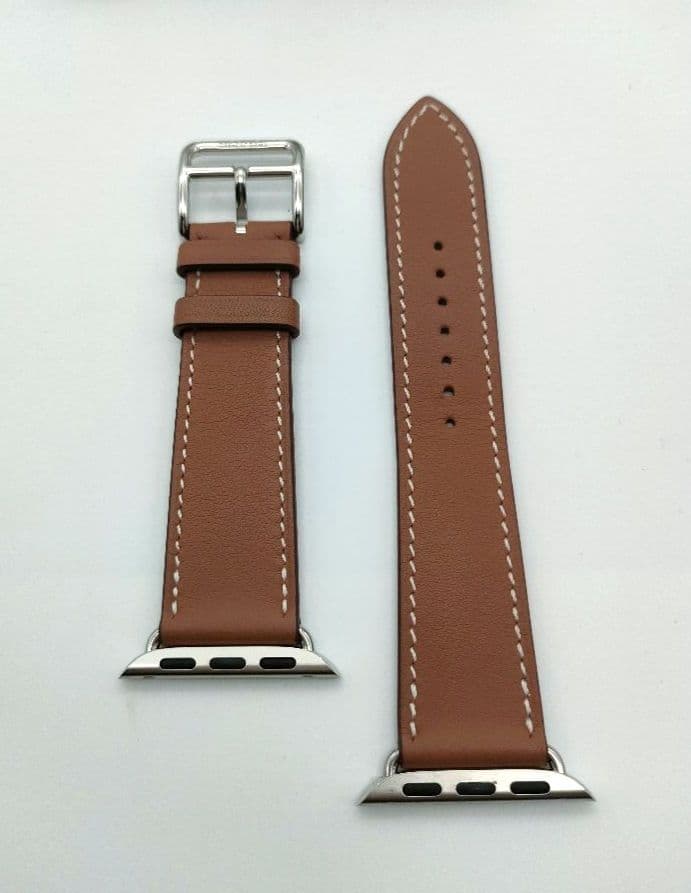 エルメス純正品 アップルウォッチ レザーストラップ 40mm/41mm/42mm