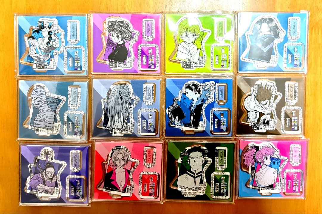 HUNTER×HUNTERアクリルフィギュアコレクション 幻影旅団 セット
