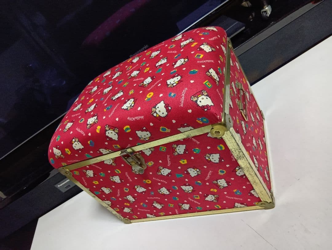 希少　1970's　初代　ハローキティ　コレクション　　ボックス　スツール