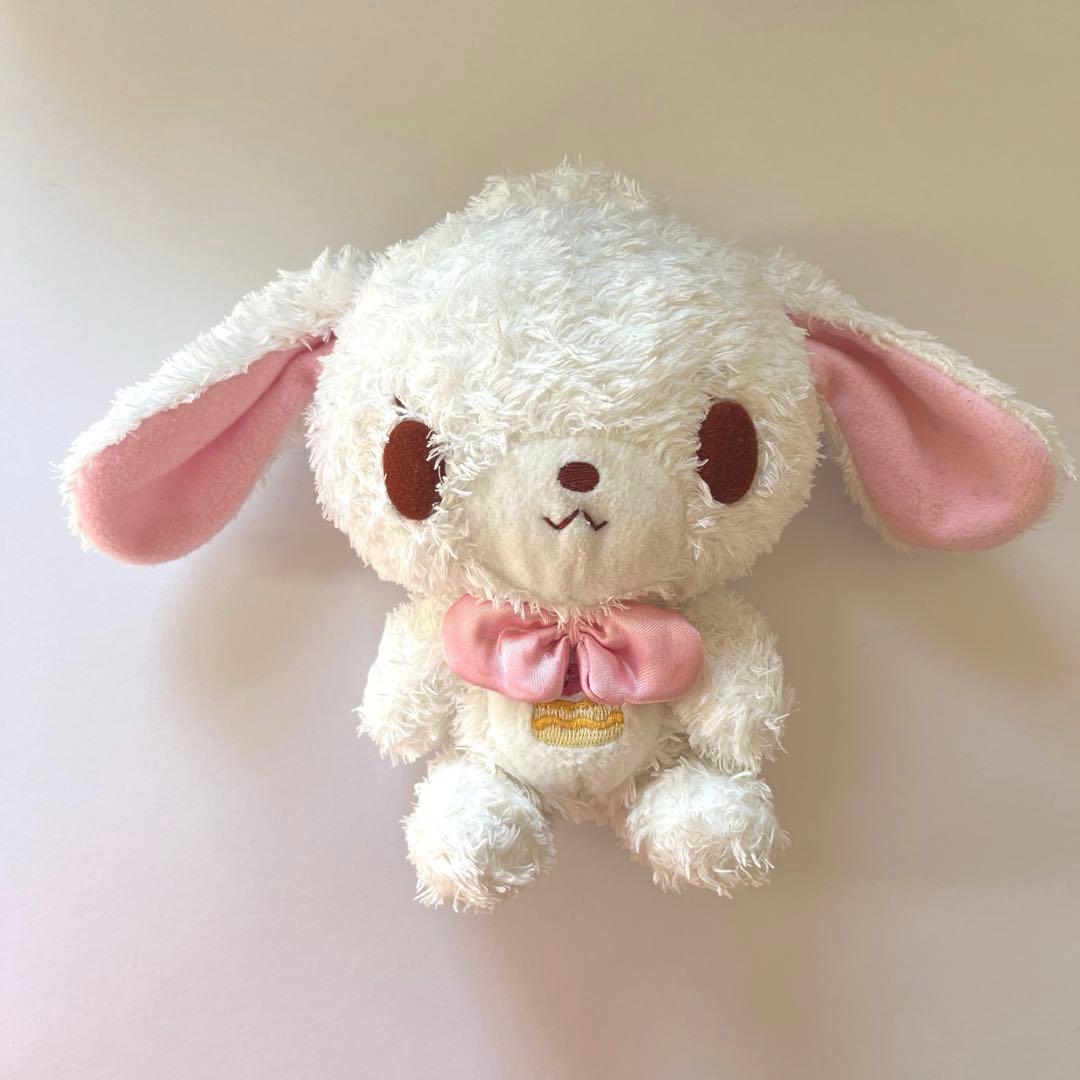 シュガーバニーズ しろうさ ケーキ刺繍 ぬいぐるみ　希少 当時 レア 2006