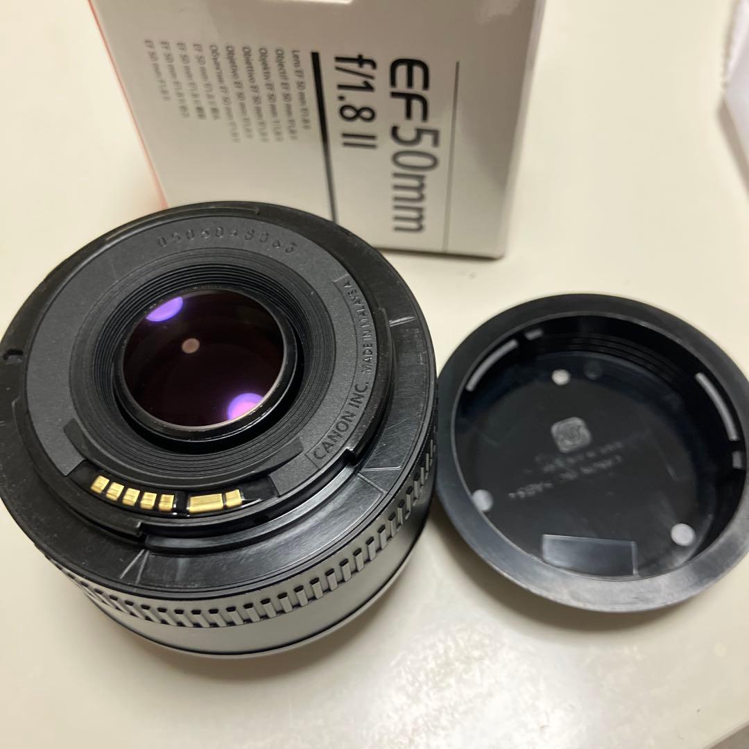 Canon 単焦点レンズ EF50mm F1.8 II