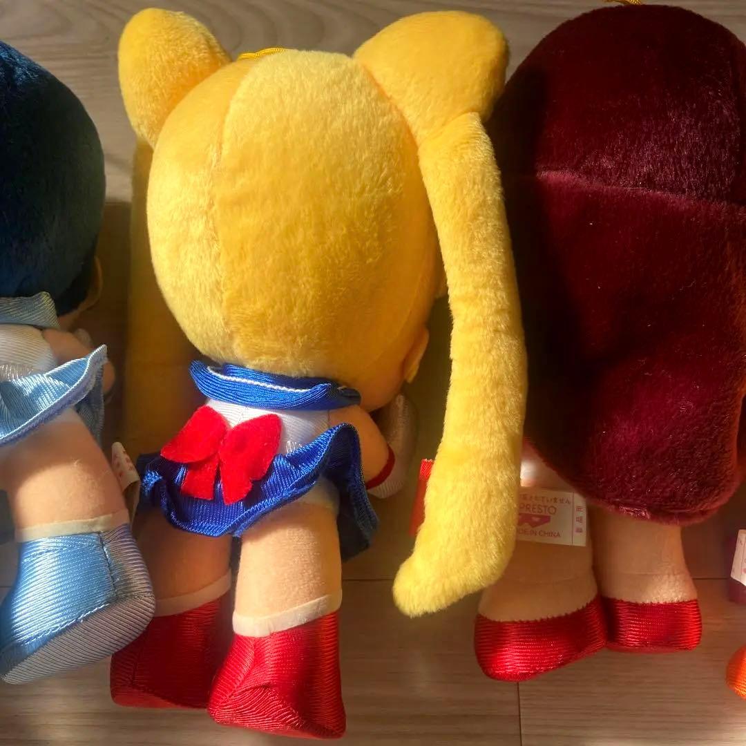 セーラームーン 10周年記念ぬいぐるみ 非売品　希少レア平成レトロ限定グッズ