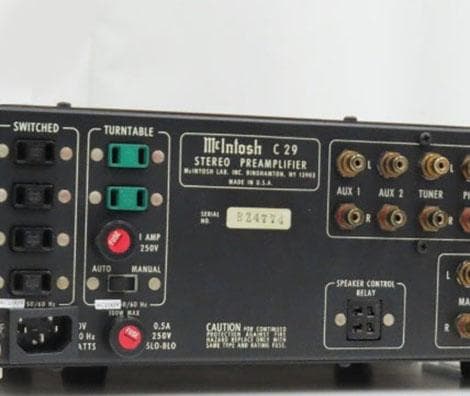 McIntosh C29 プリアンプ マッキントッシュ