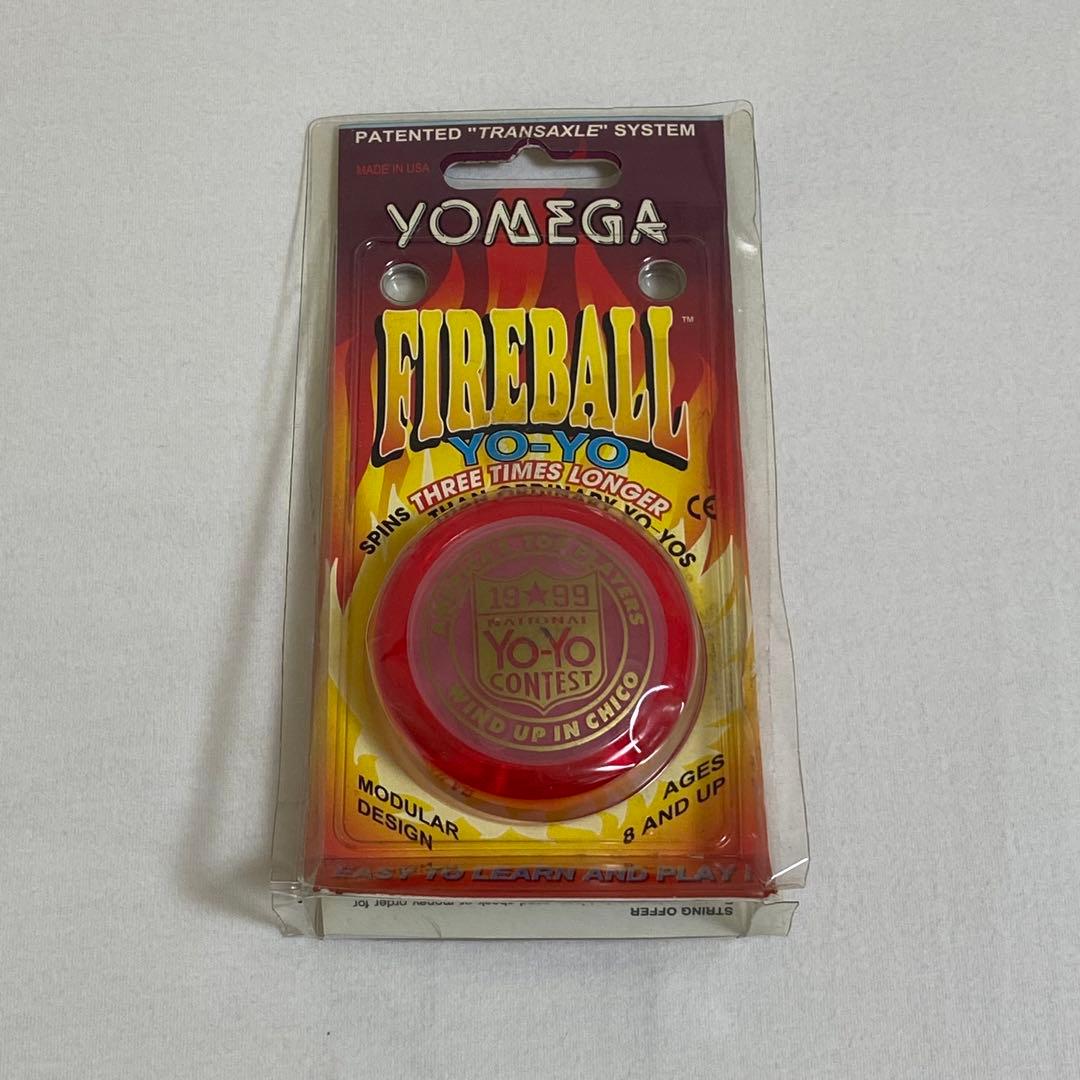 ヨーヨー YOMEGA ファイヤーボール NYYC1999 未開封 ネオンレッド