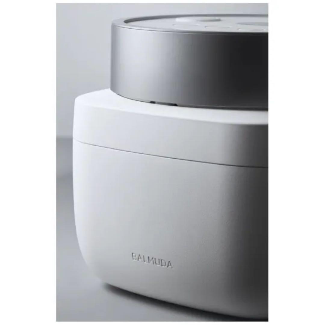 新品 炊飯器 BALMUDA The Gohan ホワイト K08A-WH