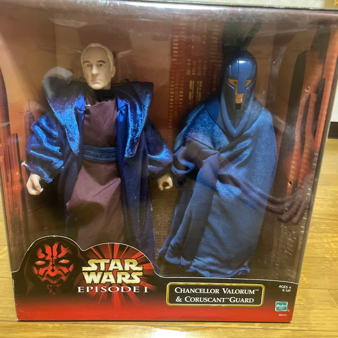 スターウォーズ エピソード1 フィギュア　バローラム最高議長 コルサントガード