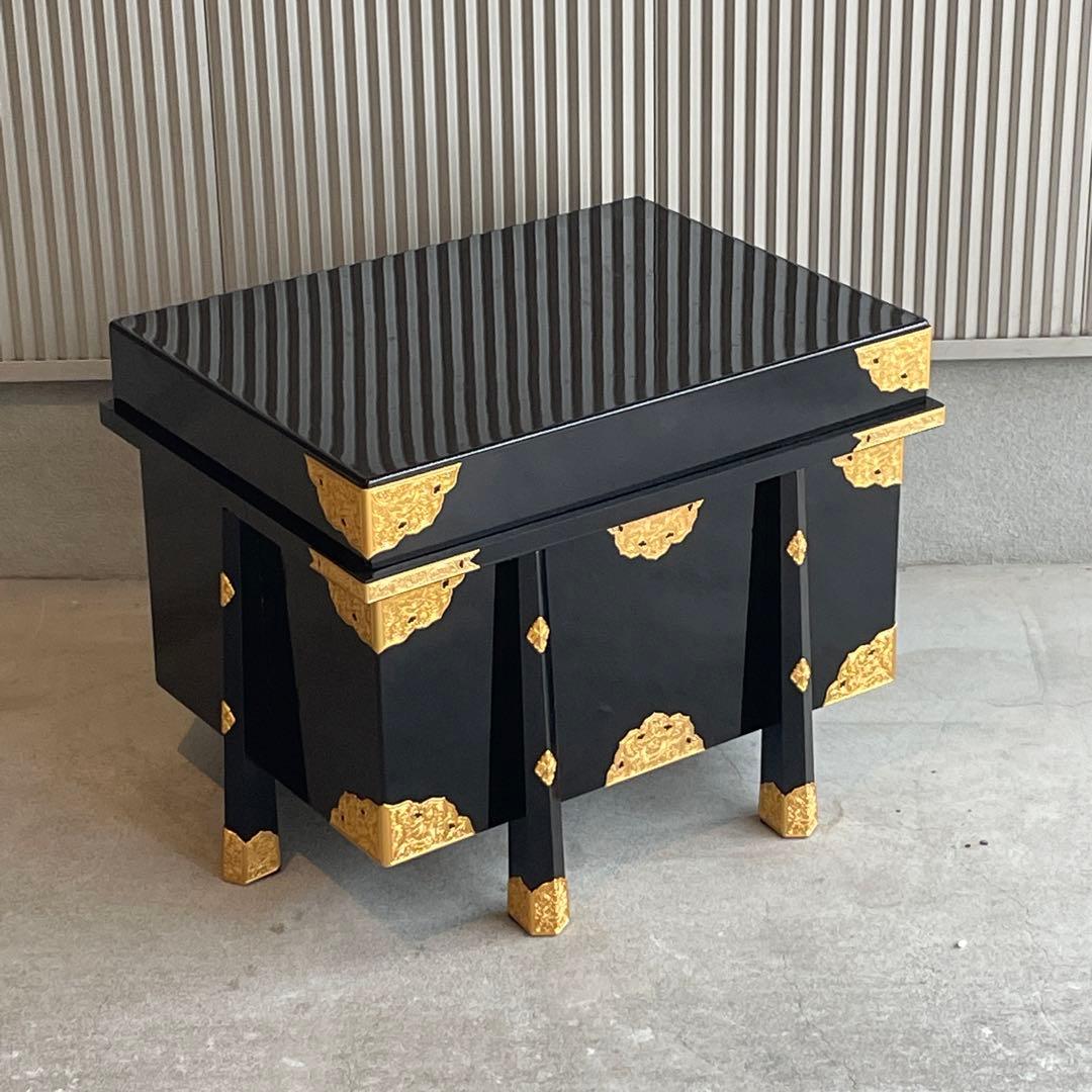 平安翠鳳　天平　御兜飾　松葉長鍬形　錆朱　木龍頭　30号　飾兜　甲冑　五月飾り