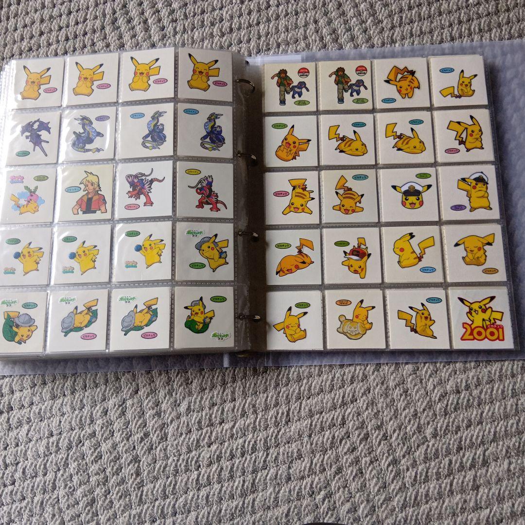 ポケモンデコキャラシール400枚以上アニメノンジャンルまとめ売り大量