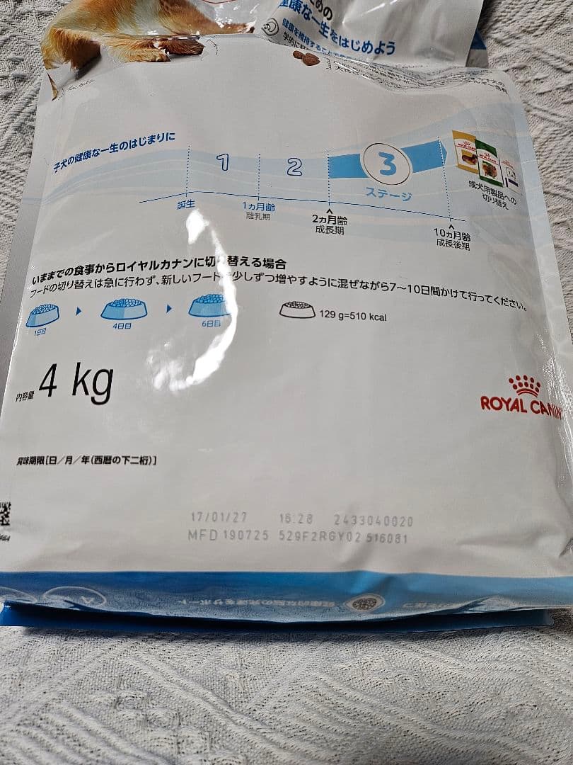 未開封 ロイヤルカナン ミニインドアパピー 4kg