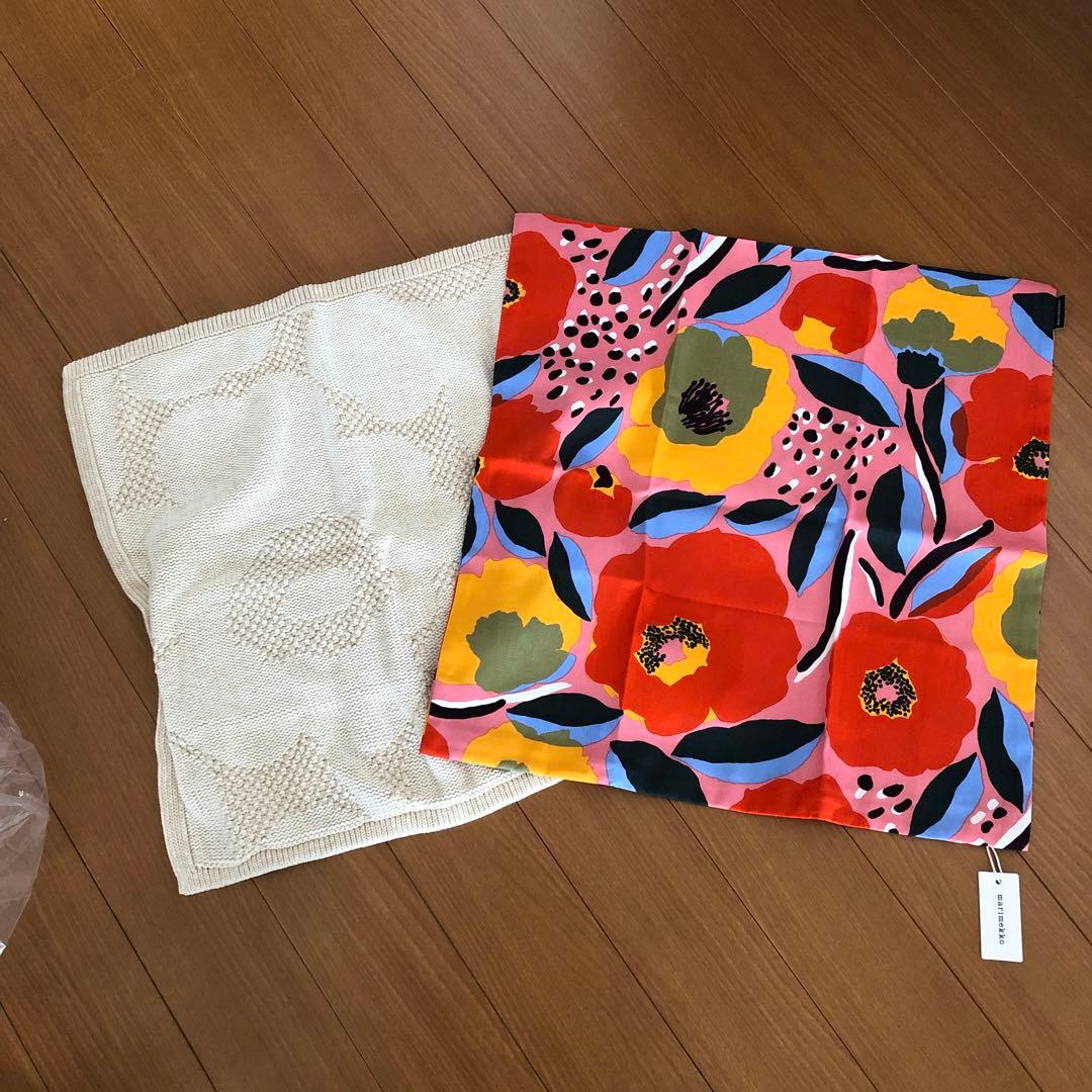 マリメッコ　クッションカバー　50×50 2枚セット