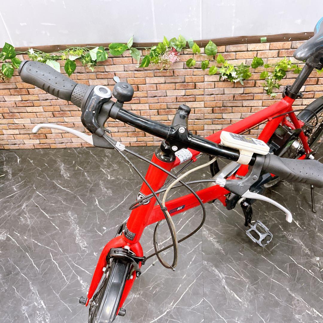 【44】電動自転車 Panasonic Little BEE レッド 20インチ