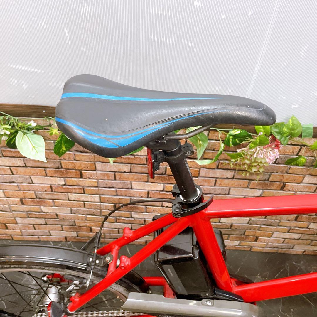 【44】電動自転車 Panasonic Little BEE レッド 20インチ