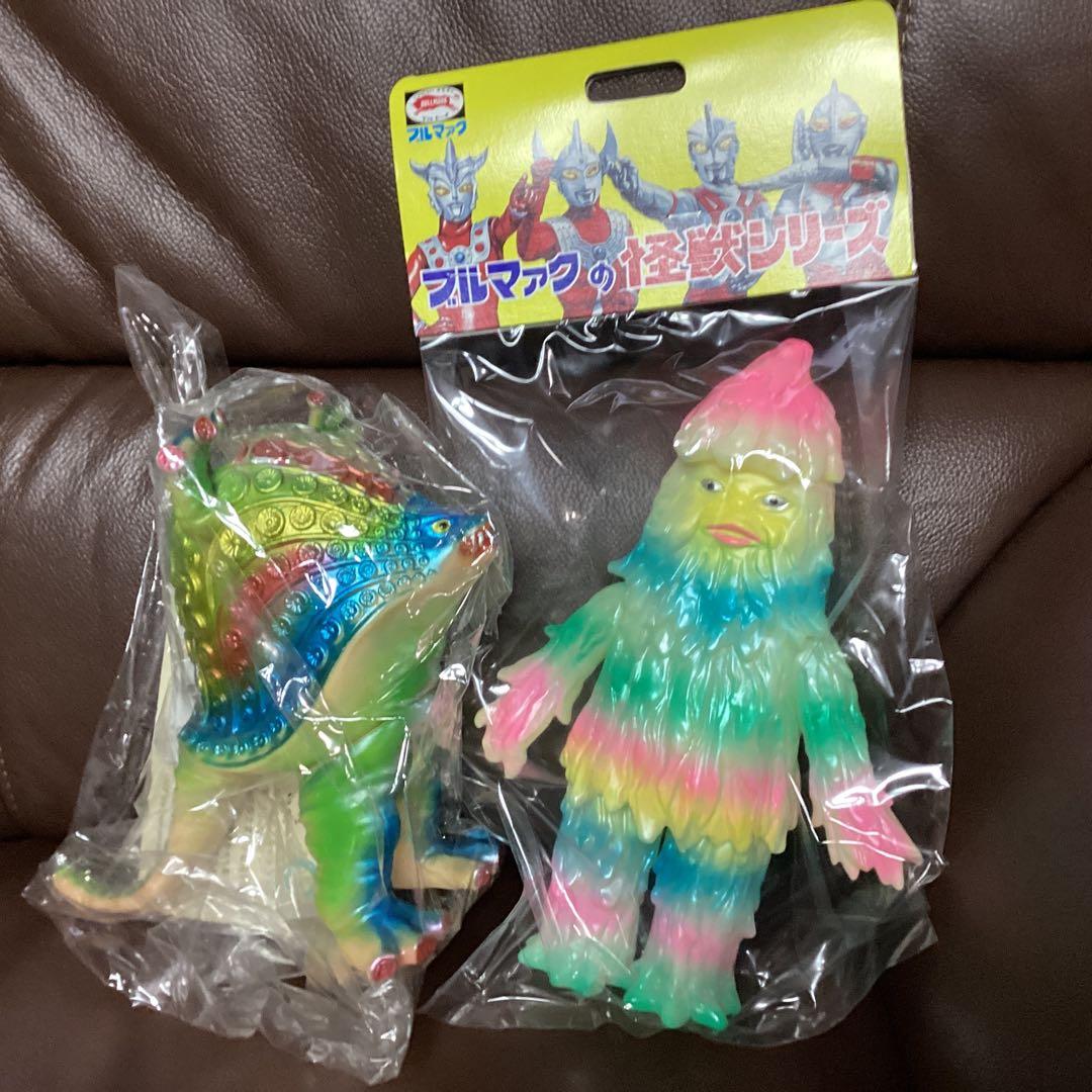 ブルマァク 蓄光ザザーン＆タッコング　レアカラー　美品