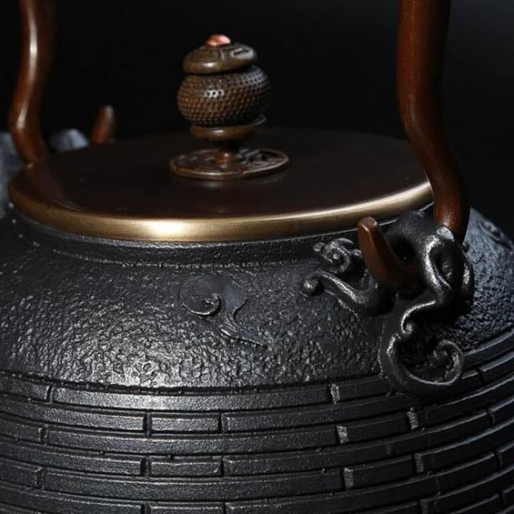 鉄器 急須 伝統工芸 手作り 鉄分補給 鉄瓶　SY-019