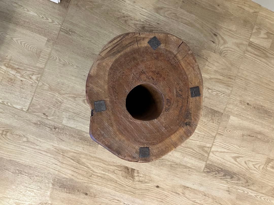 アカシア切り株スツール　展示品