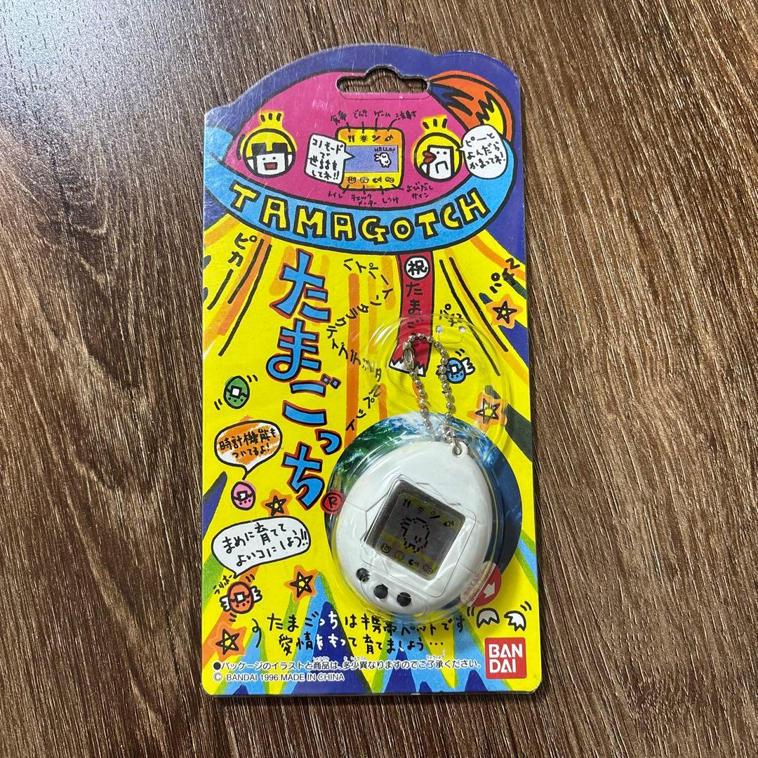 [未開封] 初代たまごっち 白