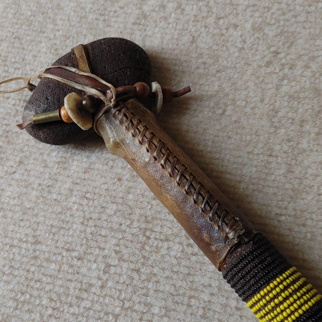 石の斧　ネイティブアメリカン　インディアンジュエリー　ヴィンテージUSA