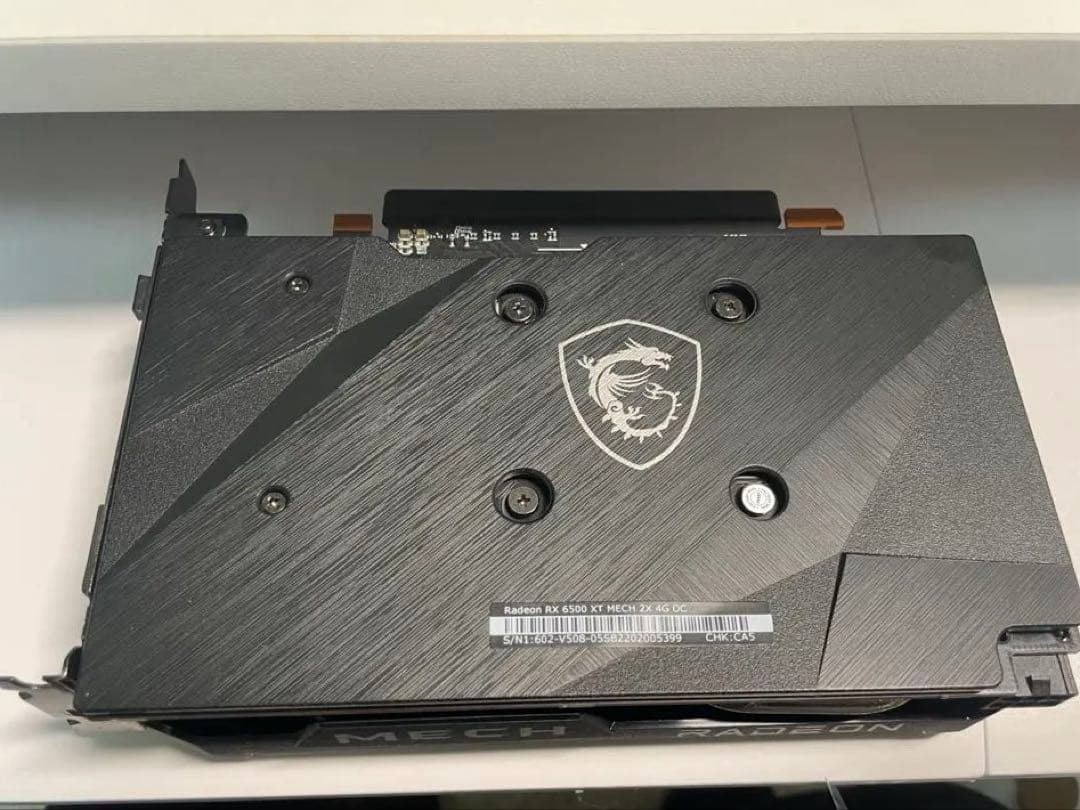 MSI Radeon RX 6500 XT グラフィックスボード VD7987