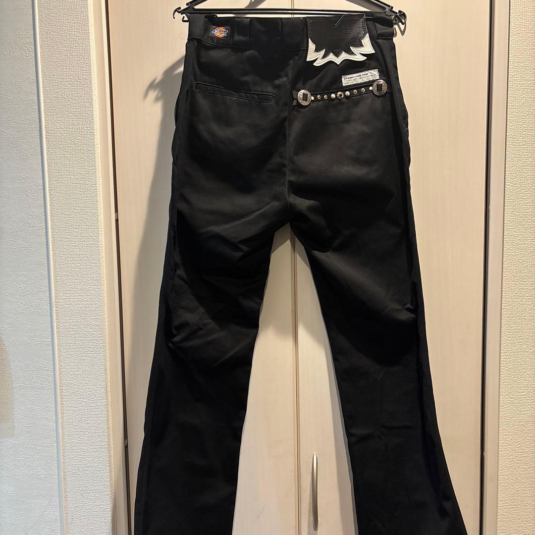 22SS TOGA × Dickies フレアパンツ サイズ44 ブラック