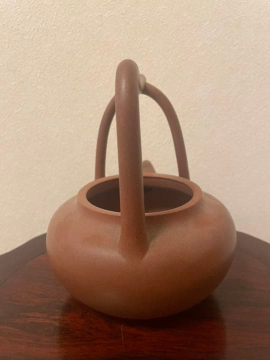 急須　水注　水差し　紫砂　朱泥　白泥　中国　骨董　古美術　宜興　壺