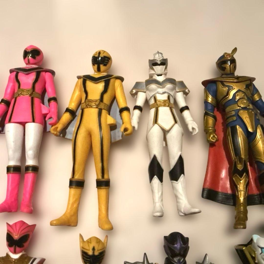 魔法戦隊マジレンジャー　ソフビ　13体セット