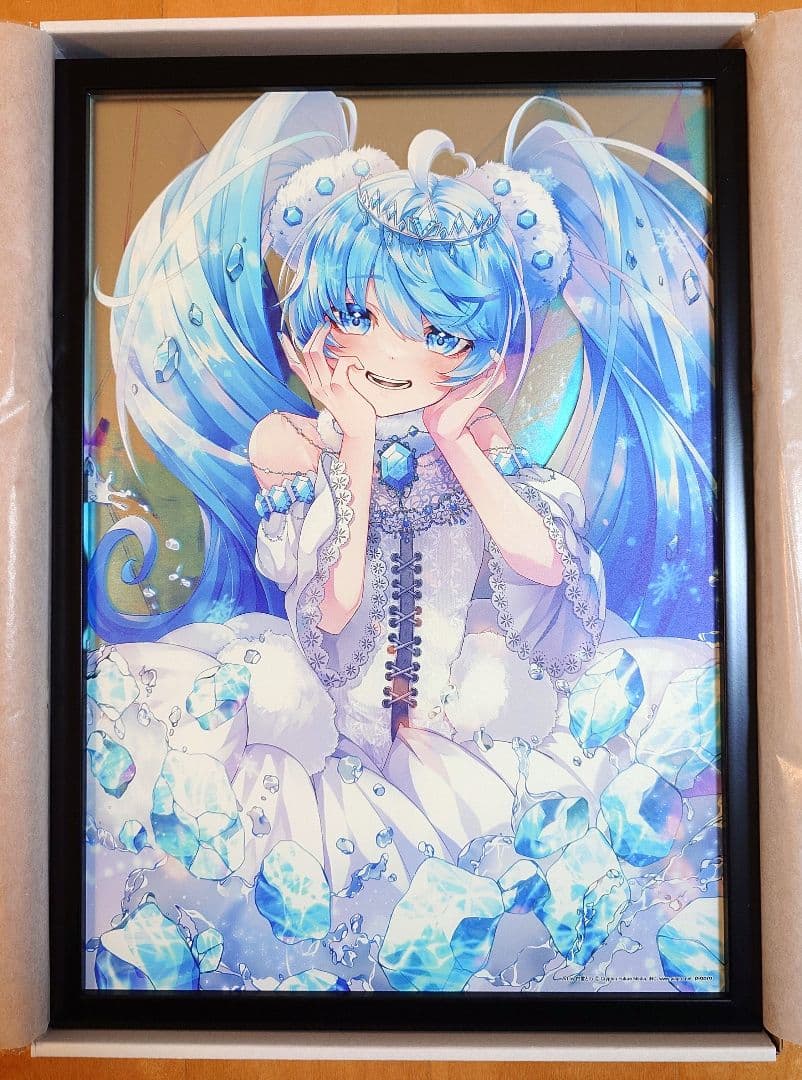 初音ミク スノープリンセス TypeB B4パブミラー / 白雪とわ 新品