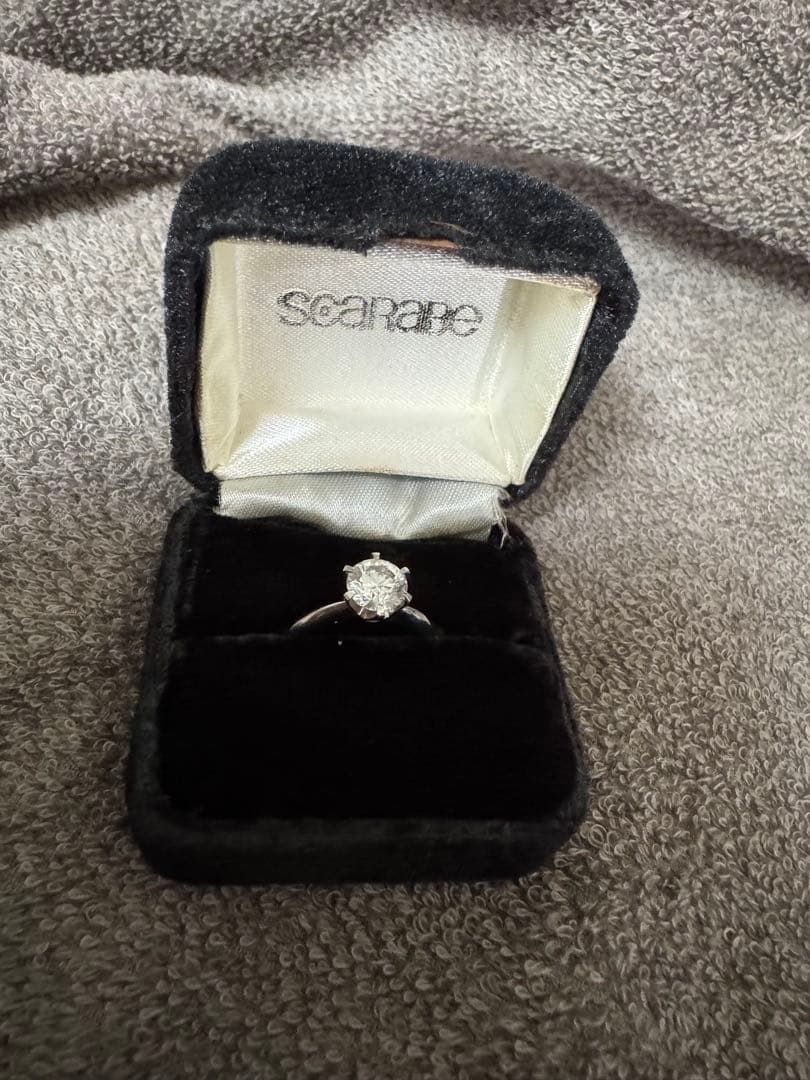 ジュエリー pt900 1カラットダイヤモンド指輪 リング