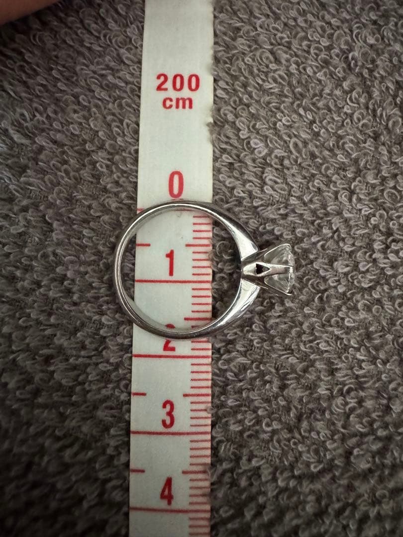 ジュエリー pt900 1カラットダイヤモンド指輪 リング