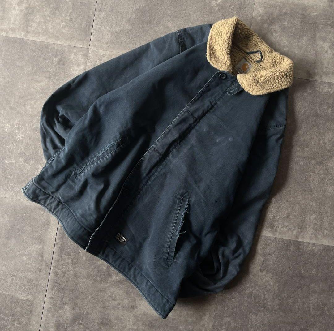 【本日限定値下げ 】 00s Carhartt ダック地デッキジャケット