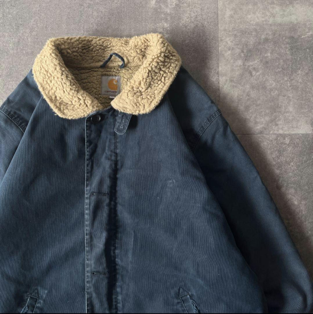 【本日限定値下げ 】 00s Carhartt ダック地デッキジャケット